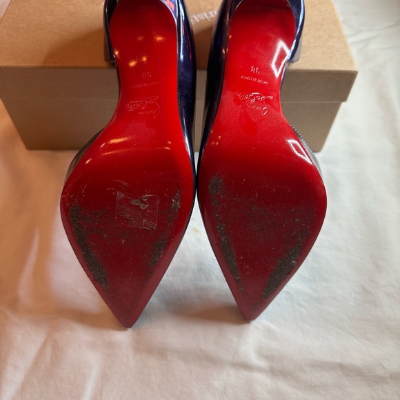 Louboutin chrome heels - Picture 6 of 7